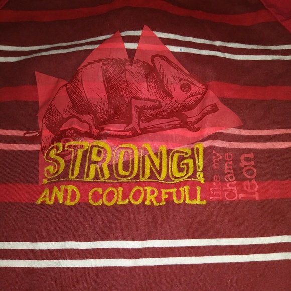 Baby Fresh Chameleon striped short sleeve bodysuit - Picture 3 of 5